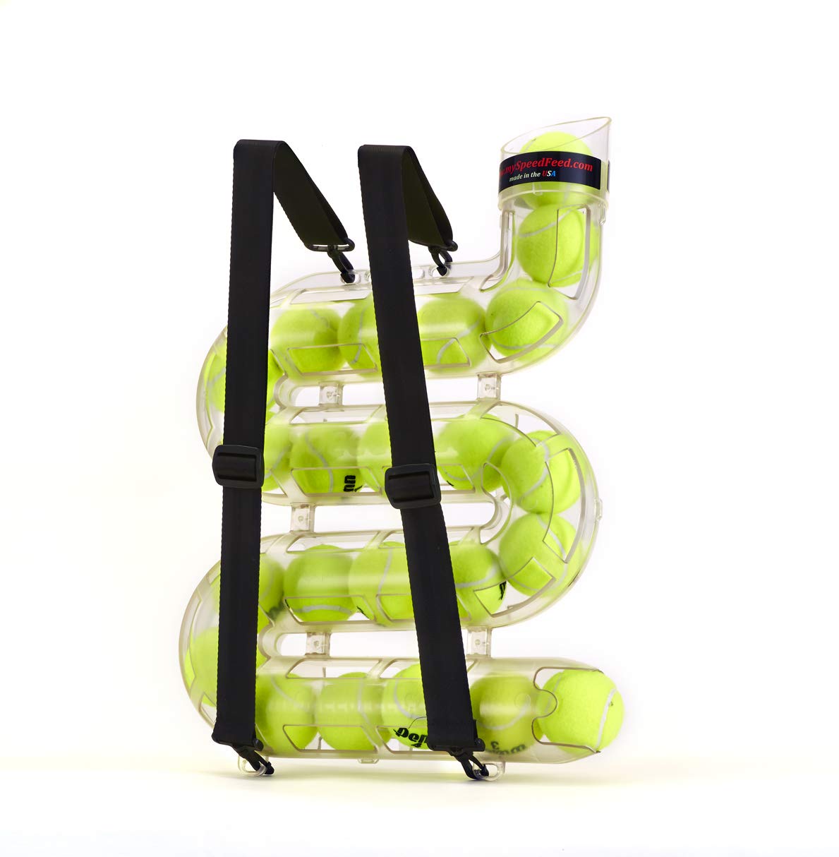SPEEDFEED Tennis Ball Feeder Training Tool Convenient Ball Storage