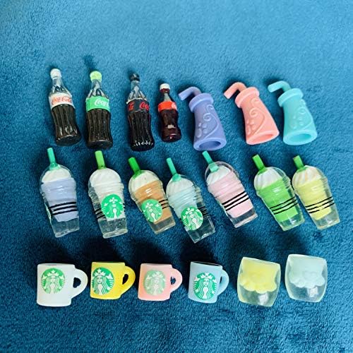 lps Pet Shop lps Accessories 6pcs Random Drinks Cola Coffee for lps Pets Cat and Dog