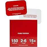 WE'RE NOT REALLY STRANGERS Family Edition Card Game - 150 Conversation Cards for Adults, Teens, Couples, & Strangers - Fun Fa