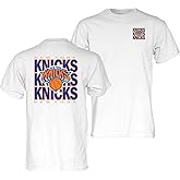 Blue 84 NBA Officially Licensed T-Shirt Front/Back Press White