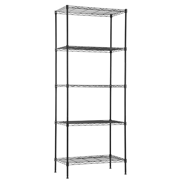 PAYLESSHERE | 5-TIER WIRE SHELF | 24″X14″X60″ |...