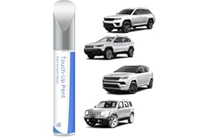 PARTS4EV PW7/GW7 Bright White Touch Up Paint Compatible with Jeep Exact Match Chips and Nicks Touch Up