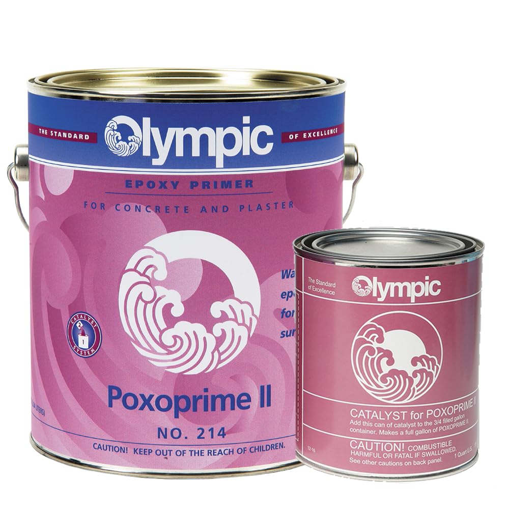 Photo 1 of Olympic Pool Paint - Poxoprime II Primer - 1 Gallon - two-part epoxy primer for plaster or concrete pools.
