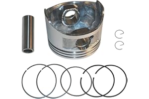 GUCIDDAK 68MM Piston Ring Set Pin & Clip Kit for Honda GX160 5.5HP GX200 6.5HP Engine Go Kart Mini Bike Parts