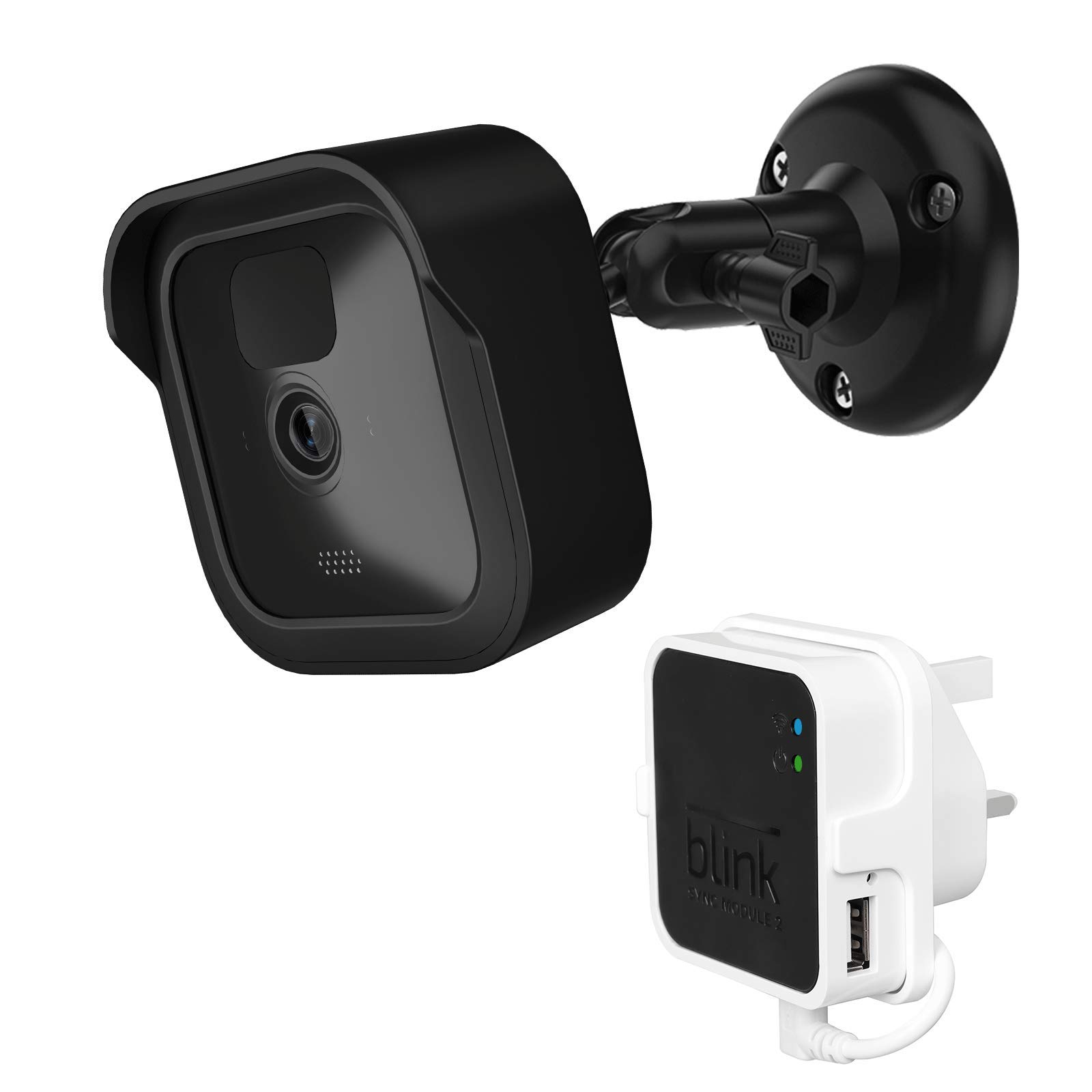 HOLACA Mount Compatible with Blink Sync Module 2 and Blink Outdoor Camera, Module Mount + 1 PCS Camera Mount