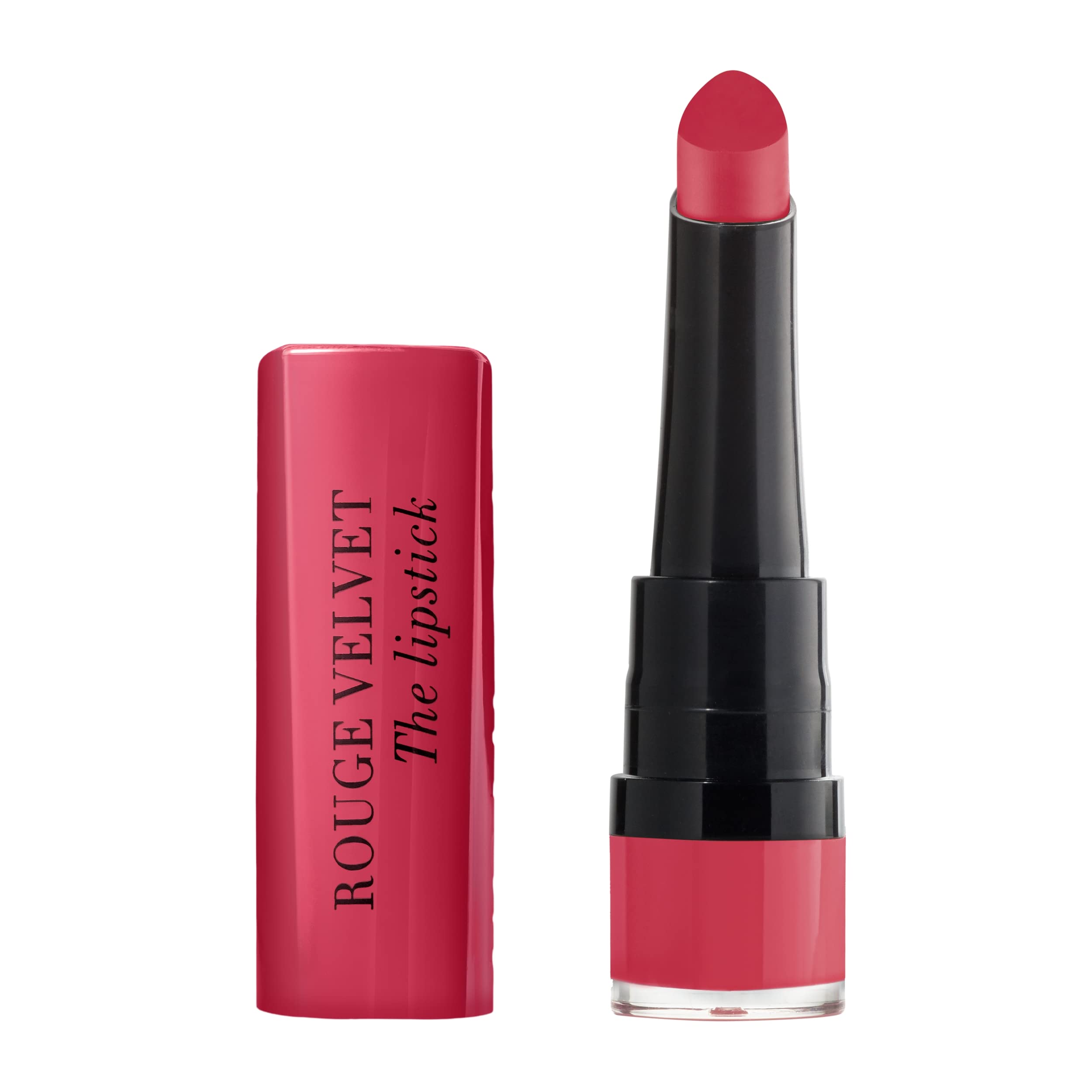 Photo 1 of Bourjois Paris Rouge Velvet Lipstick 2.4g - 04 Hip Hip Pink