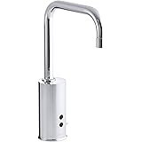 KOHLERGooseneck Touchless faucet with Insight technology, AC-powered, Polished Chrome