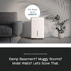 hOmeLabs 4000 Sq. Ft. Dehumidifier with Pump