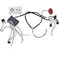24 Volt Children Electric Car DIY Modified Wires and Switch Kit,with 2.4G Bluetooth Remote Control and Receiver,for Children Electric Ride On Car Accessories