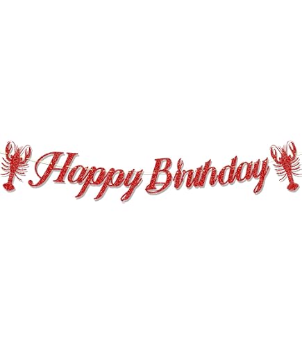 Crawfish Banner Hummer Party-Deko – 180 X 110 Cm, Polyester, Mit Metallösen, Für Innen & Außen
