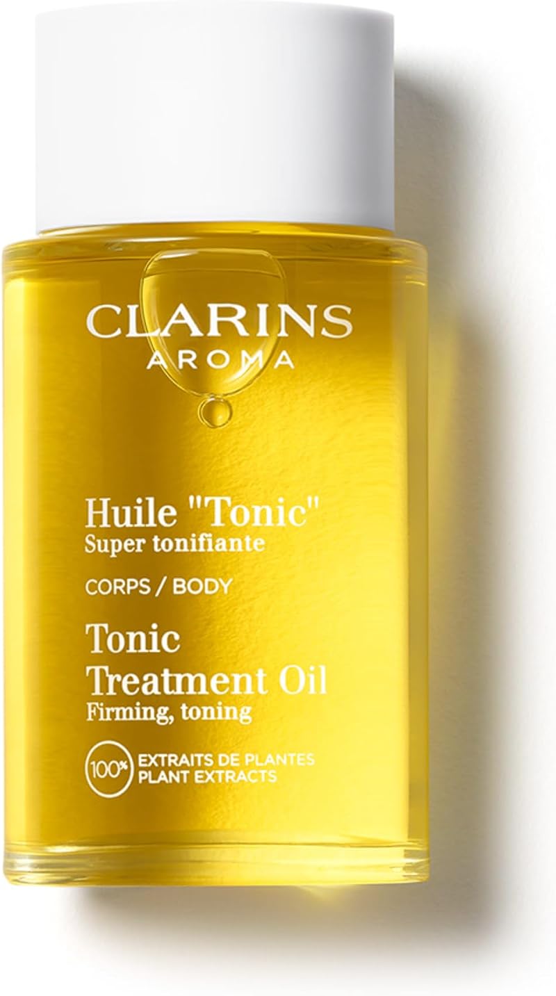 Clarins Tonic Body Treatment Oil 100ml - Firming Body Oil with Plant Extracts