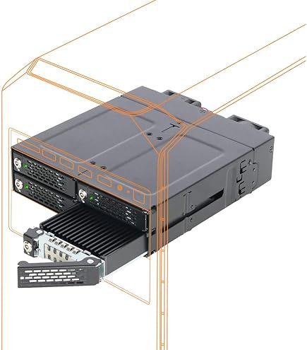 Amazon.com: Icy Dock ToughArmor MB873MP-B V2 Drive Enclosure for