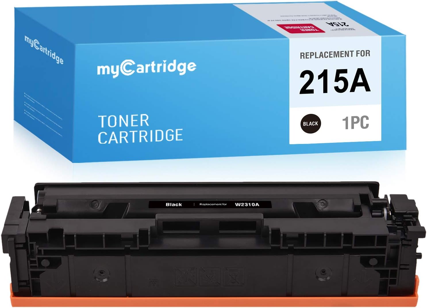 MYCARTRIDGE (NO CHIP) Compatible Toner Cartridge Replacement for HP 215A W2310A use with 