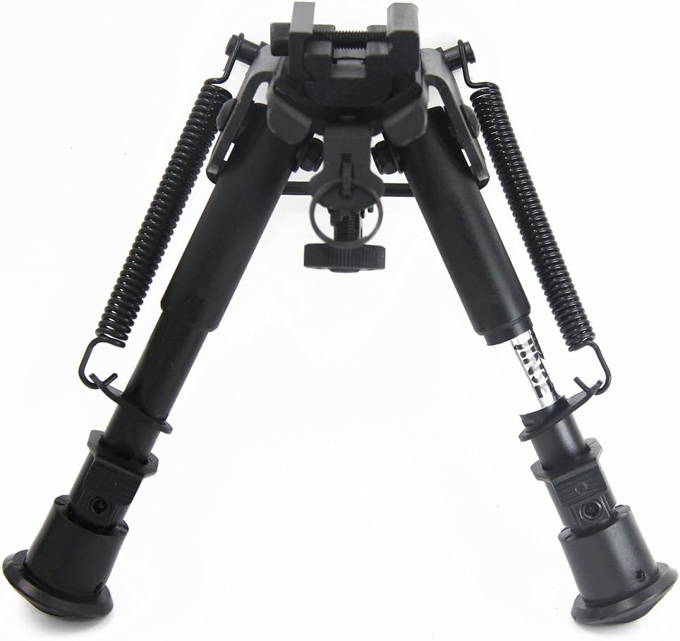 JINSE Rifle Bipod 69 Inches Sling Swivel Mount Folding Adjustable