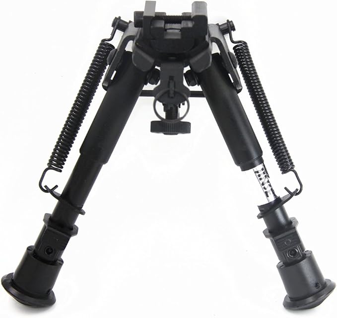 JINSE Rifle Bipod 69 Inches Sling Swivel Mount Folding Adjustable