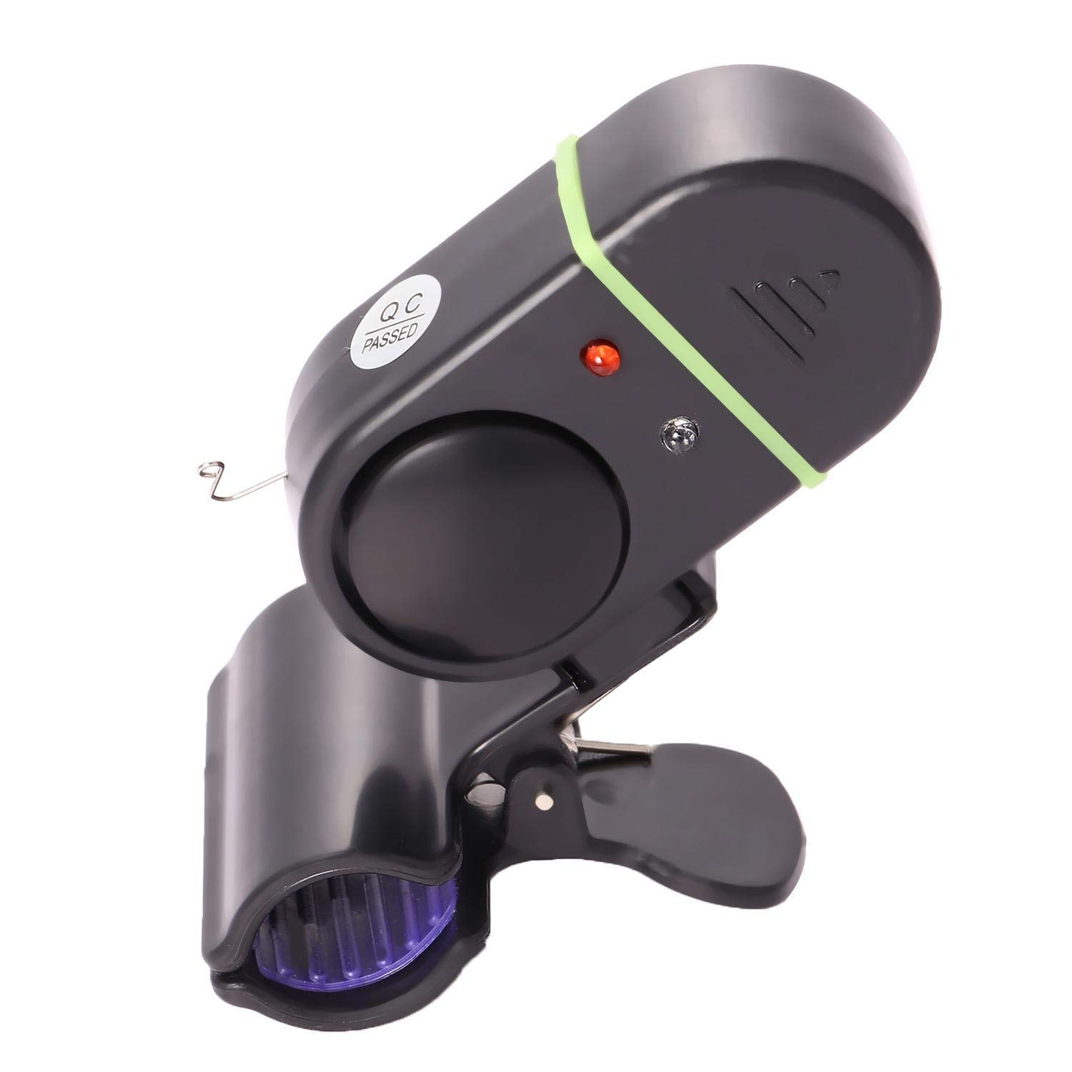 cerjuge LED-Licht Elektronische Drahtlose Fischerei Bissanzeiger Alarm Set Strike Sound Bell Clip-On Fischrute