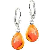 Drop Earrings (Fire, Polished)