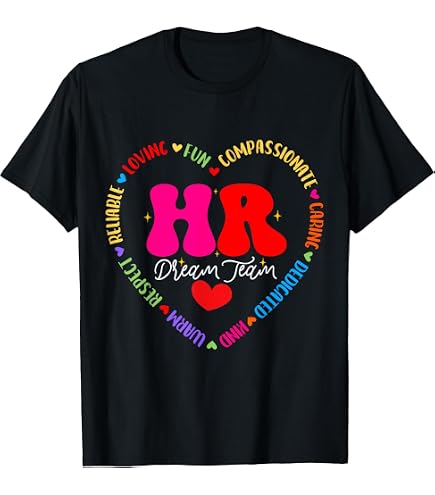 Amazon.com: I Love HR Heart Human Resources for HR Mens Womens Mom