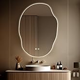 WallBeyond LED Bathroom Mirror with Lights, 25 x 35 Inch Led Bathroom Vanity Mirror for Wall, Anti Fog Mirror for Bathroom, 3