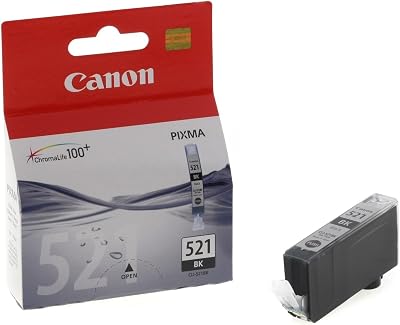 Canon CLI 521BK Photo Black Ink Tank for ChromaLife100 System