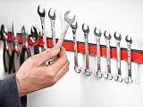 Deuba Magnetic Tool Holders 6pc 60cm 23KG Wall Mount Screwdriver Spanner Garden view 7
