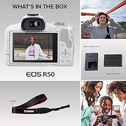 Canon EOS R50 Mirrorless Vlogging Camera