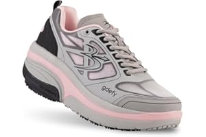 GRAVITY DEFYER G-DEFY ION Women’s Orthopedic Walking Shoe | VersoShock Technology for Pain Associated with Prolonged Standing or Walking | Arch Support | Diabetic Shoes | Wide Shoes | Free Custom Orthotic