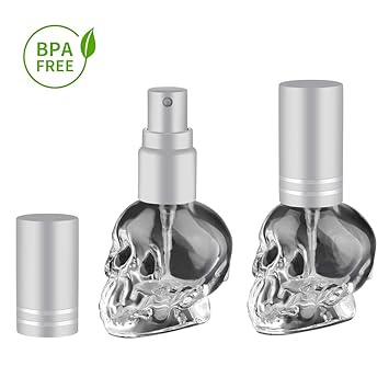 skull perfume atomizer