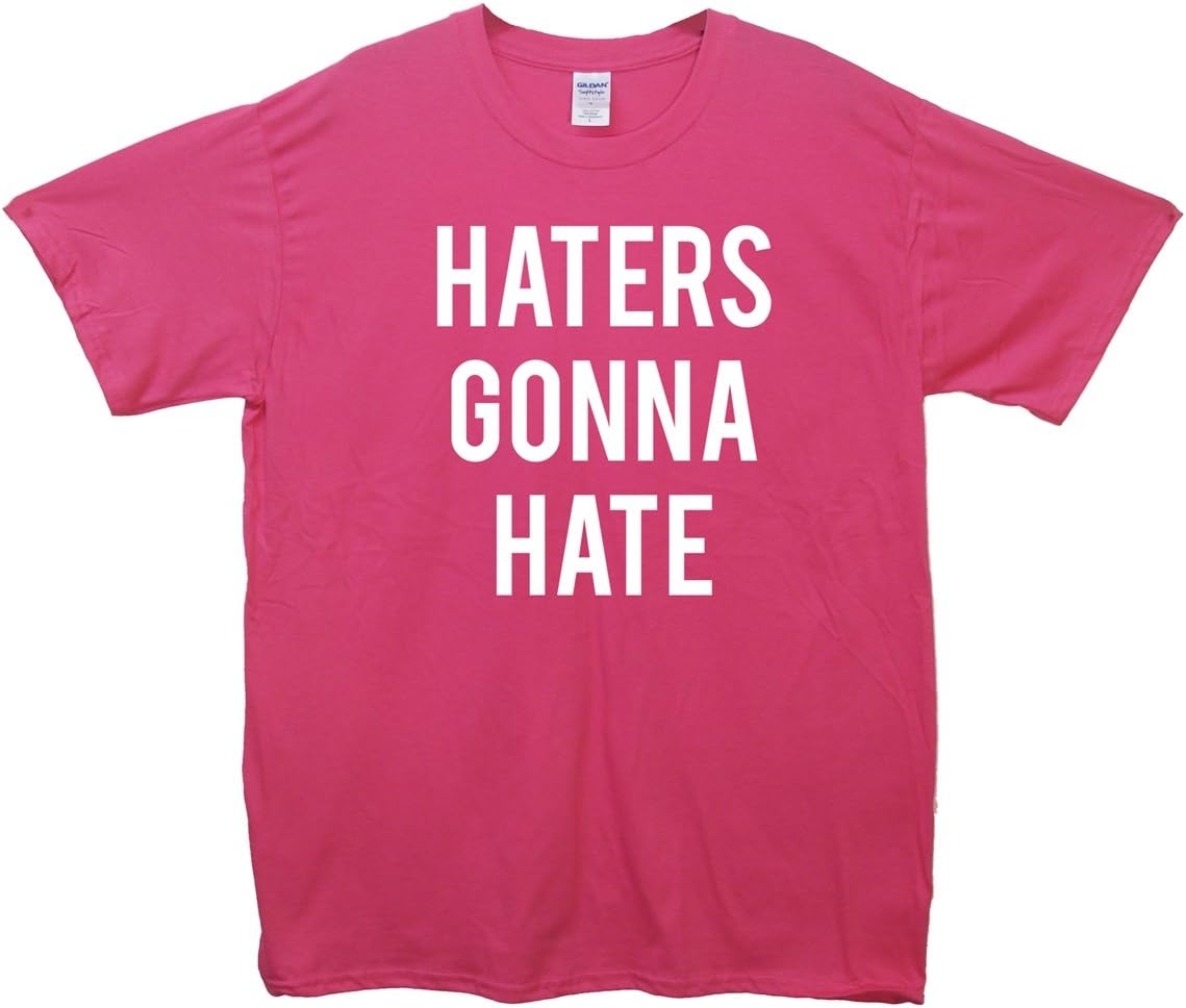 Haters Gonna Hate T-Shirt - Pink - 5/6 Years