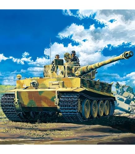 Amazon.com: Academy 1:35 - Pz.Kpfw.VI Tiger I Early with Interior