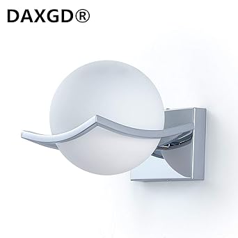 Egomall Neuheit LED Wandleuchten Lampen Glaskugel Wand für Zuhause