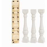 Balustrade Mold, 2PCS Roman Column Balustrade Molds, 27.6 Inch Concrete Plaster Cement Railing Moulds DIY Column Balcony Fence Balustrade Mold for Railing, Fence, Garden, Pool, Park, Decoration