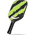 Warping Point Carbon Fiber Pickleball Paddle with Aero Throat, USAPA Approved Pickleball Thermoformed Racket for Power & Control, 13mm & 16mm Polypropylene Honeycomb Core, Textured Carbon Grit Surface