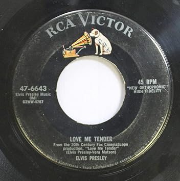 Elvis Presley Love Me Tender Anyway You Want Me 45 Rpm Single Amazon Com Music