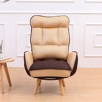 Amazon Brisk 怠惰なソファ授乳椅子乳房チェア妊婦チェア折りたたみチェアファッションカジュアルサンラウンジ 色 カーキ ロッキングチェア オンライン通販