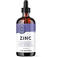 VIMERGY Liquid Zinc – Fast-Absorbing Immune Support – Promotes Healthy Bones & Skin – Organic, Vegan, Non-GMO – 57 Servings (