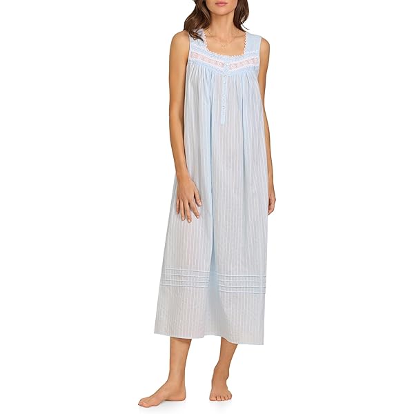 Eileen West Sleepwear & Loungewear - Dobby Stripe Collection - 100