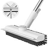 AIR U+ Floor Scrub Brush with Long Handle, 3 in 1