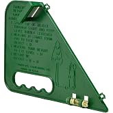 Forestry Suppliers Tangent Height Gauge, Mirror Sighting, Plastic Shell | four-step method, 4-h programs, environmental education, scouting, embossed steps, teaching tool