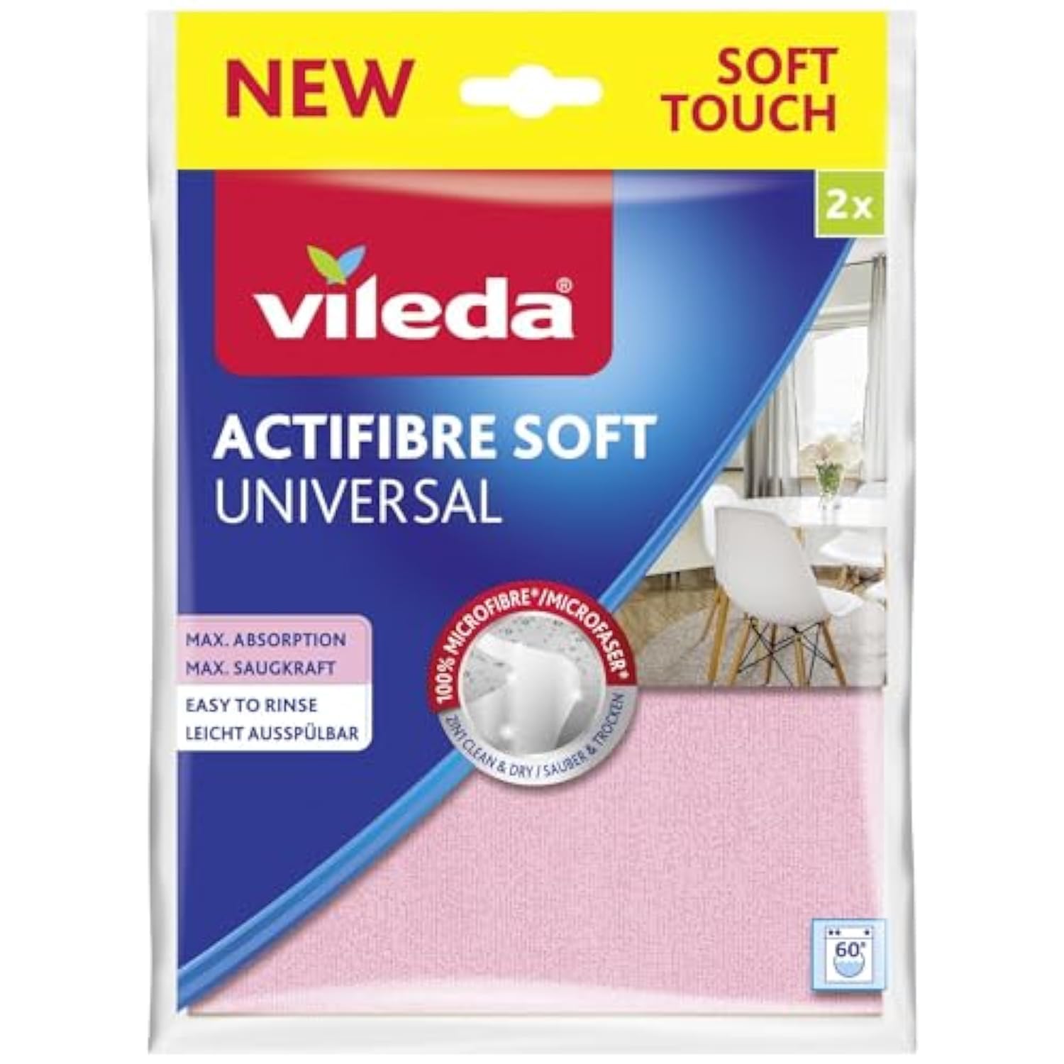 Vileda Actifaser all-purpose cloths
