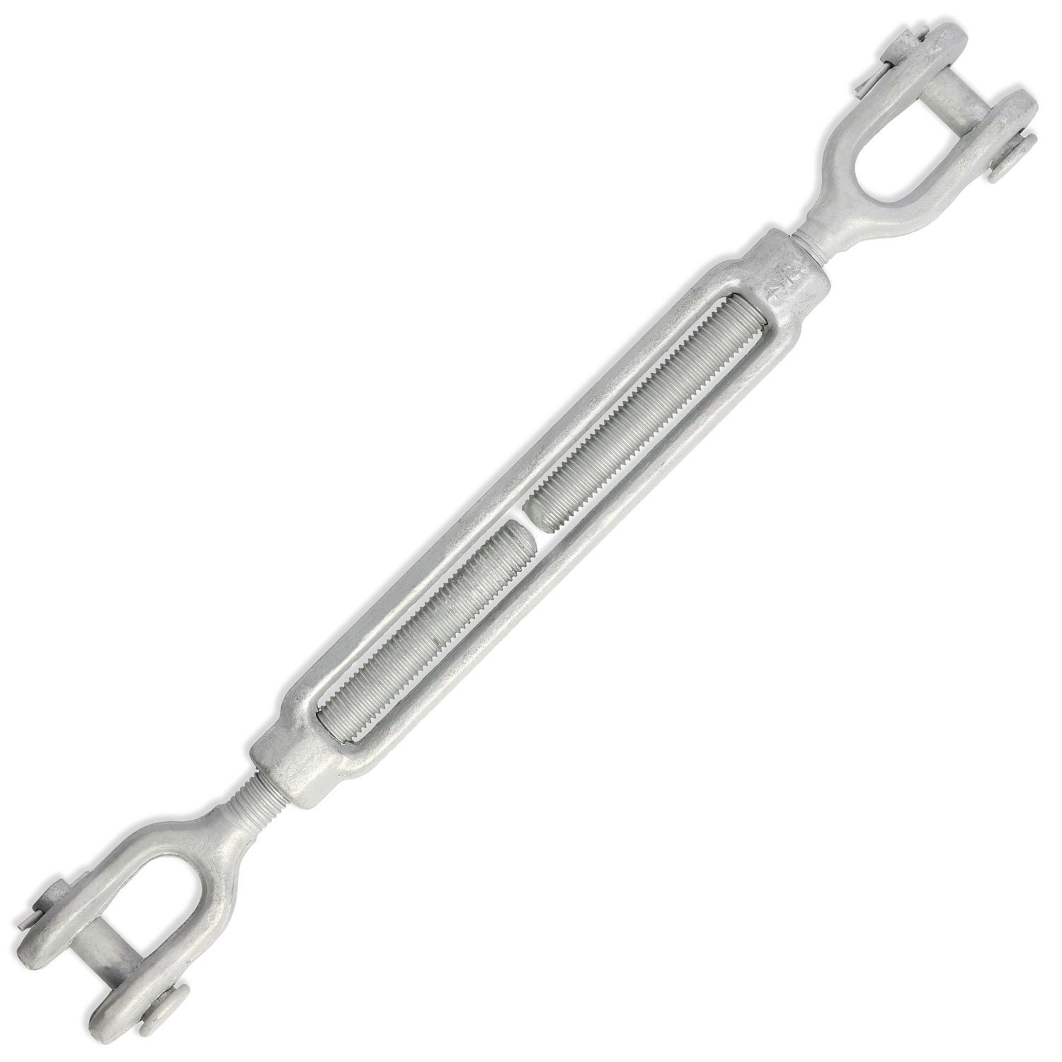 3/4 Inch x 6 Inches Eye and Eye Turnbuckle End Fittings 2 Turnbuckles US Cargo Control