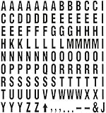 Quartet Magnetic Letter and Symbol Set, 120 Pieces, Black (ML)