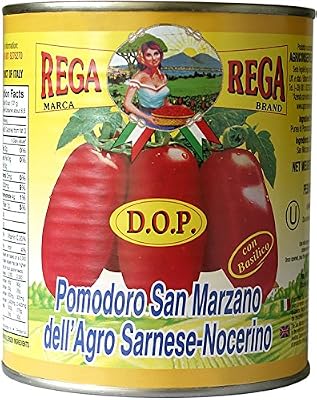 San Marzano DOP Authentic Whole Peeled Plum Tomatoes - 28 oz cans