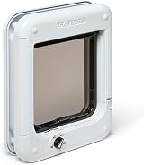 Cat Mate Rotary 4-Way Locking Cat Flap (358) White view 3