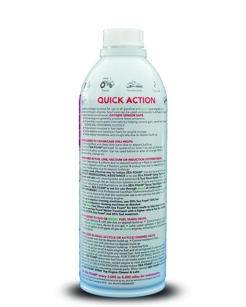 does seafoam work in the gas tank