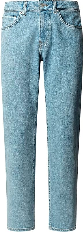 Herren Straight Jeans Cash Jeans, Blau (Denim-3CB), 40W / 30L