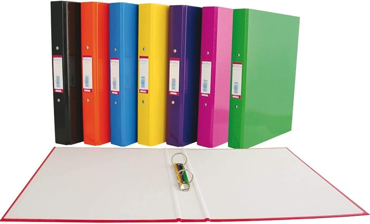 Pack of 4 Large A4 2 Ring Binder (Extra Thick Folder Assorted)