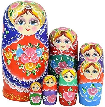 authentic matryoshka dolls