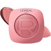 L'Oreal Paris True Match Hyaluron Tinted Balm Embellisher, Buildable Cream Blush and Highlighter Makeup for Radiant Skin, Hydrating, Lightweight, Non-Comedogenic Formula, Rose Lumiere