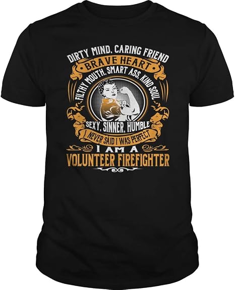 volunteer firefighter shirt
